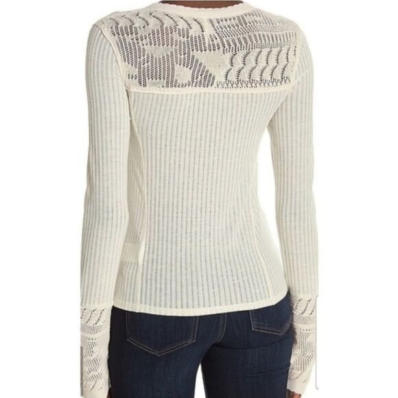 Free People Colette Scallop Neck Top - Picture 3 of 13